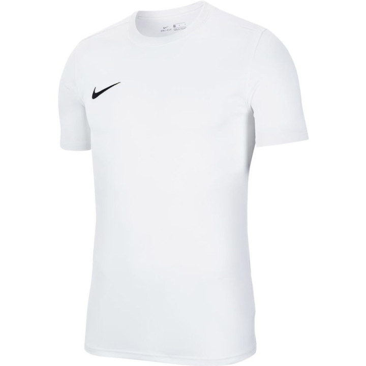 Koszulka piłkarska męska Nike Park VII krótki rękaw biała | VUX.pl
