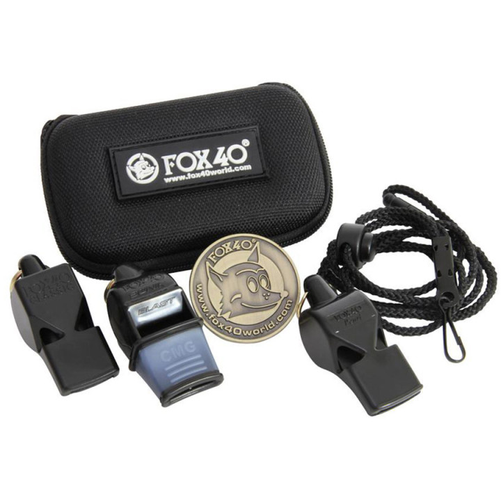 Zestaw Fox 40 sędziowski 3 gwizdki+etui | VUX.pl