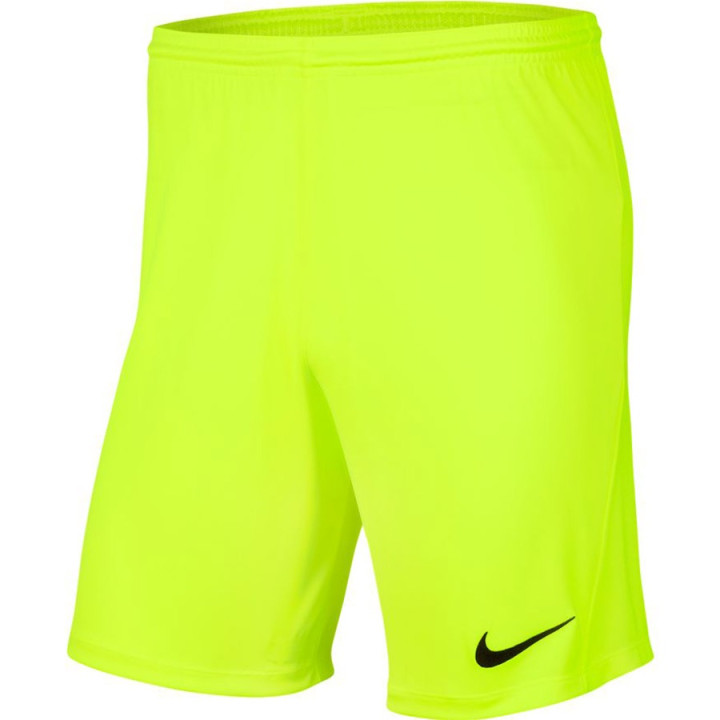Spodenki piłkarskie męskie Nike Park III Dri-FIT żółte | VUX.pl