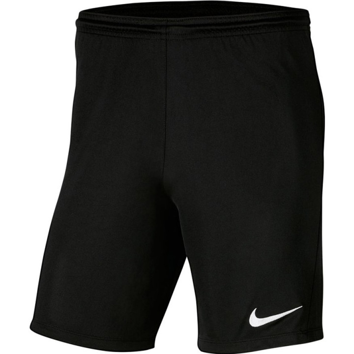Spodenki piłkarskie męskie Nike Park III czarne poliester | VUX.pl