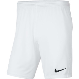 Spodenki piłkarskie męskie Nike Park III Dri-FIT białe | VUX.pl