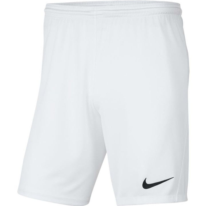 Spodenki piłkarskie męskie Nike Park III Dri-FIT białe | VUX.pl