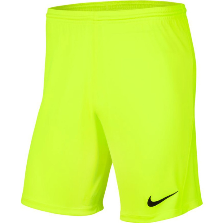 Spodenki piłkarskie junior Nike Park III żółte BV6865-702 | VUX.pl