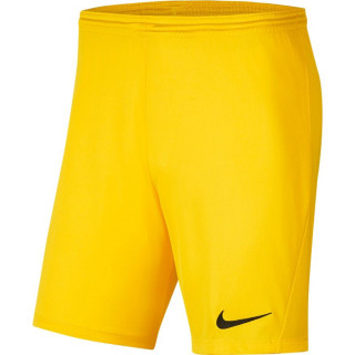 Spodenki piłkarskie treningowe męskie Nike Park III żółte | VUX.pl