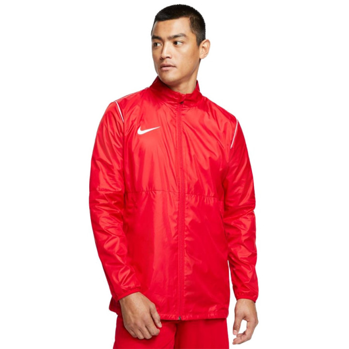 Kurtka przeciwdeszczowa męska Nike Park 20 Rain czerwona | VUX.pl