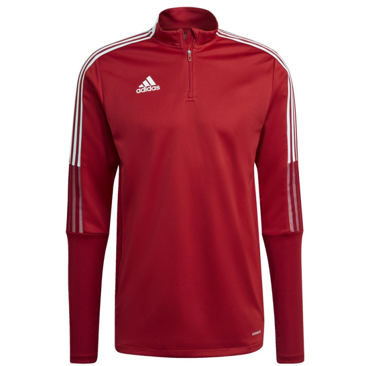 Bluza treningowa męska adidas Tiro 21 Training Top czerwona | VUX.pl