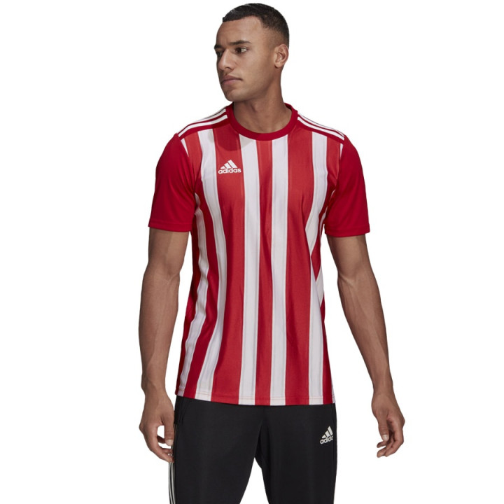 Koszulka piłkarska męska adidas Striped 21 czerwona | VUX.pl