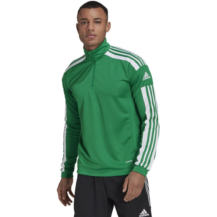 Bluza treningowa męska adidas Squadra 21 Aeroready zielona | VUX.pl