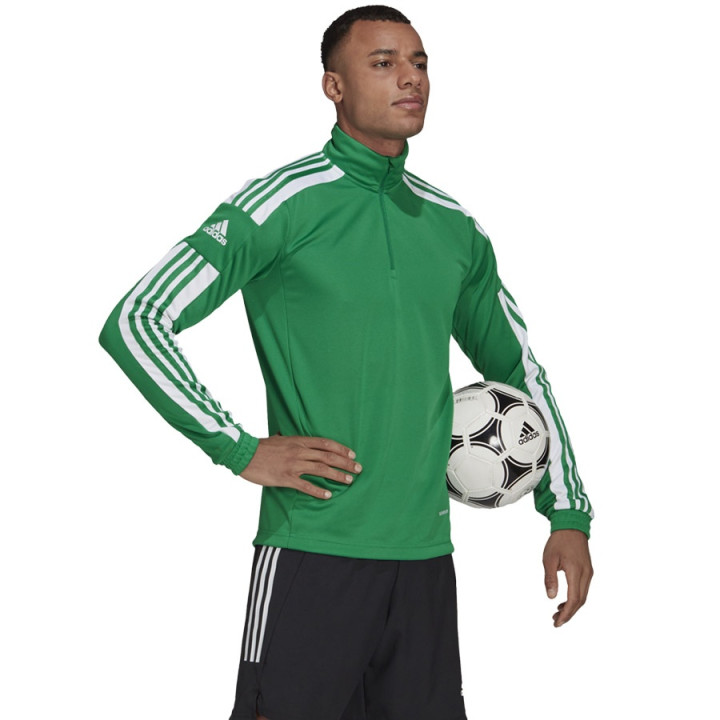 Bluza treningowa męska adidas Squadra 21 Aeroready zielona | VUX.pl