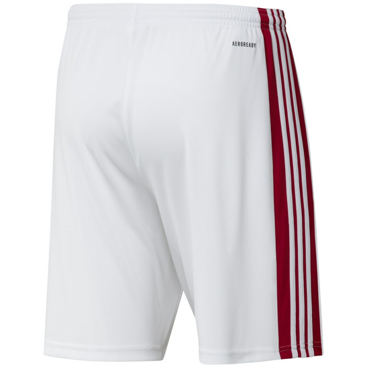 Spodenki piłkarskie męskie adidas Squadra 21 AeroReady białe | VUX.pl