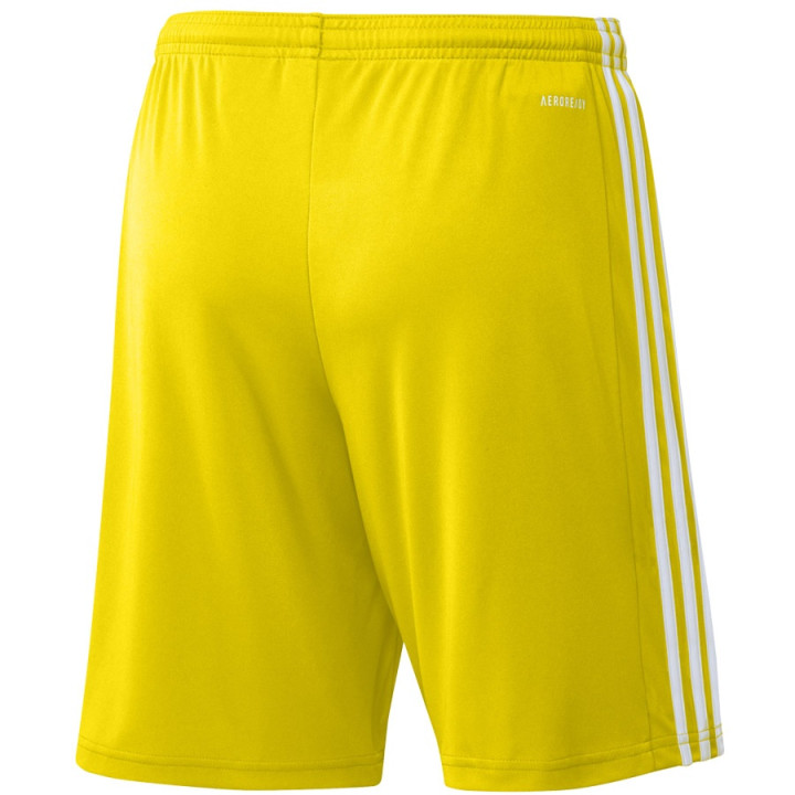 Spodenki piłkarskie męskie adidas Squadra 21 Aeroready żółte | VUX.pl