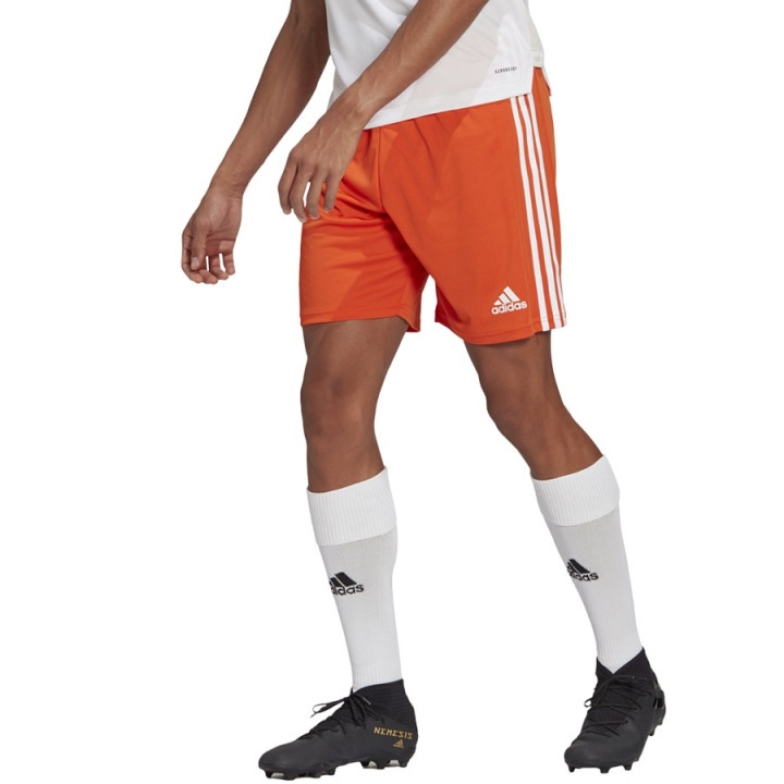 Spodenki piłkarskie męskie adidas Squadra 21 pomarańczowe | VUX.pl