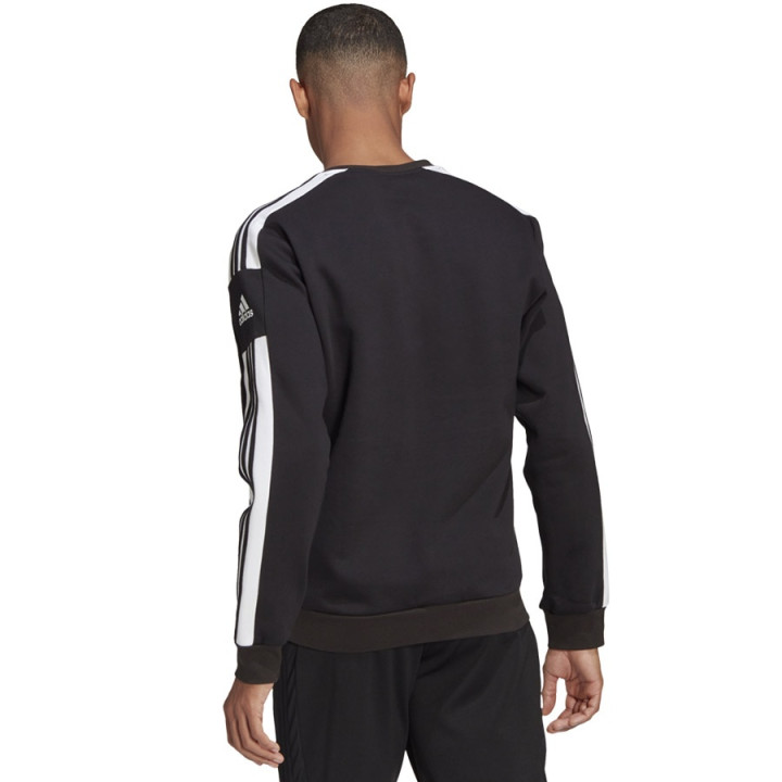 Bluza bawełniana męska adidas Squadra 21 Sweat Top czarna | VUX.pl