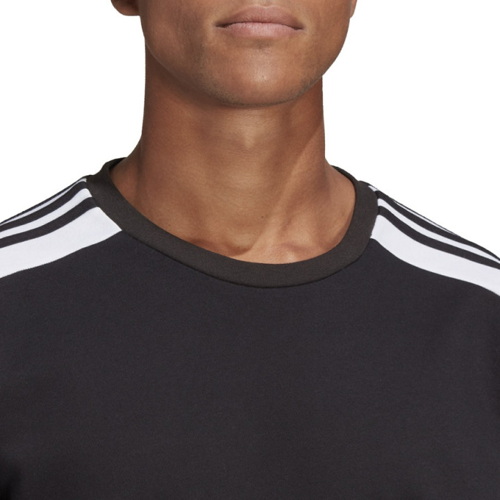 Bluza bawełniana męska adidas Squadra 21 Sweat Top czarna | VUX.pl
