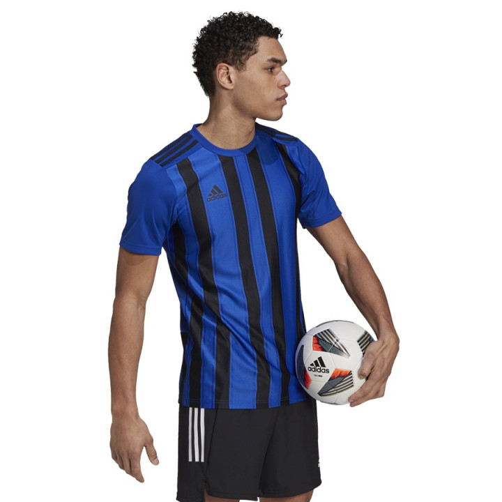 Koszulka piłkarska męska adidas Striped 21 niebieska GV1380 | VUX.pl