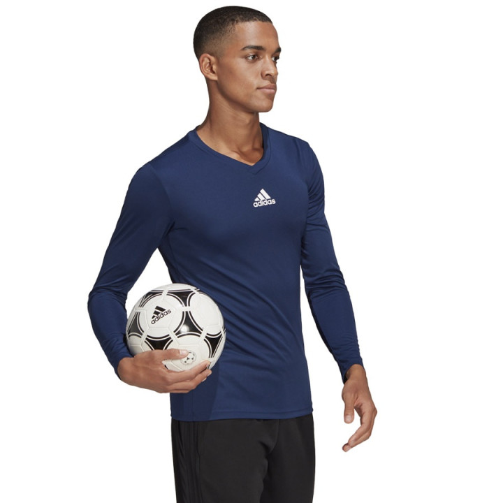 Koszulka treningowa długi rękaw męska adidas Team Base GN5675 | VUX.pl