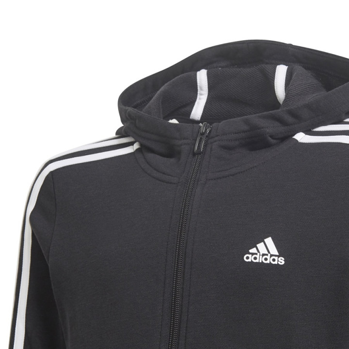 Bluza rozpinana z kapturem dziewczęca adidas Essentials 3S | VUX.pl