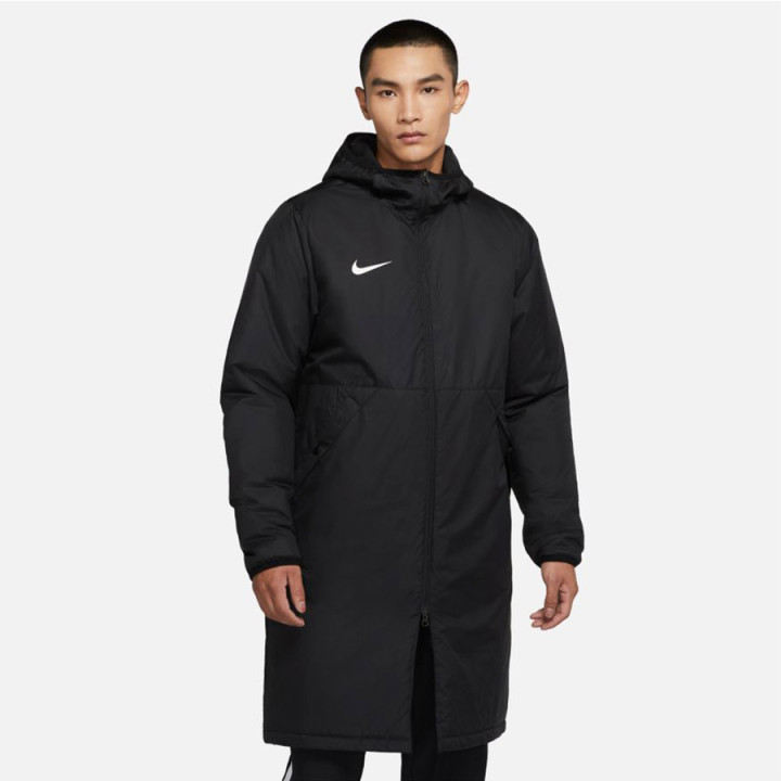 Kurtka zimowa długa męska Nike Repel Park 20 Winter czarna | VUX.pl