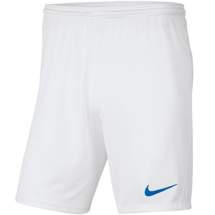 Spodenki piłkarskie junior Nike Park III białe BV6865-103 | VUX.pl