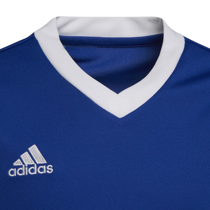 Koszulka piłkarska junior adidas Entrada 22 niebieska HG3948 | VUX.pl