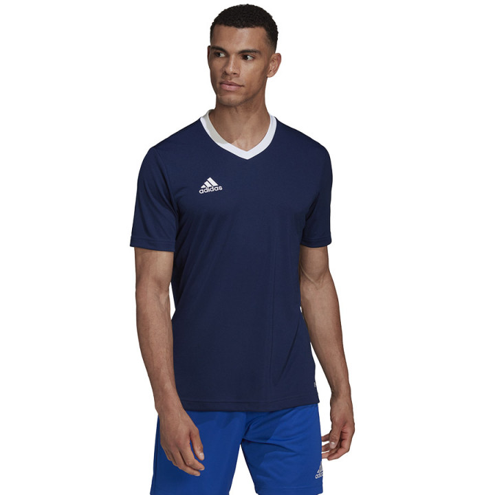 Koszulka piłkarska męska adidas Entrada 22 dekolt V | VUX.pl