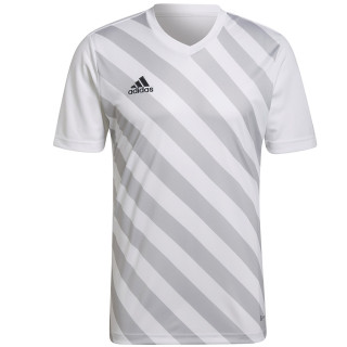 Koszulka piłkarska męska adidas Entrada 22 GFX biała HF0129 | VUX.pl