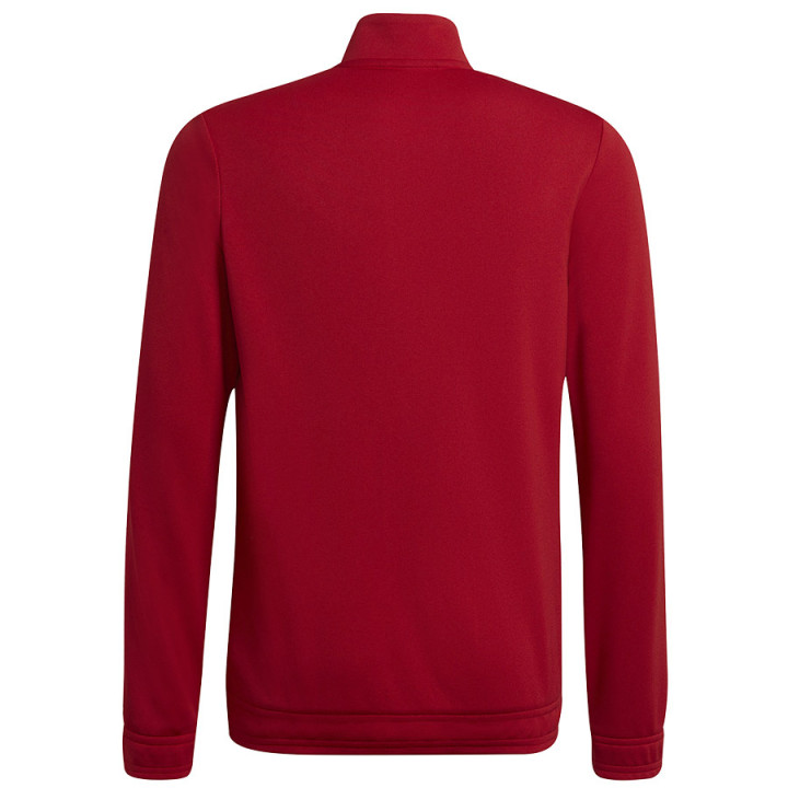 Bluza rozpinana dziecięca adidas Entrada 22 czerwona H57563 | VUX.pl