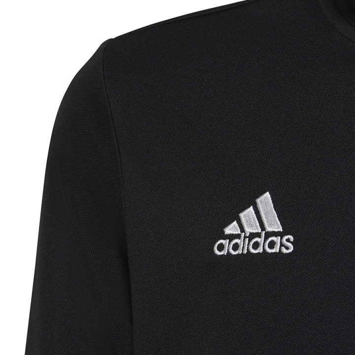 Bluza rozpinana dziecięca adidas Entrada 22 czarna H57520 | VUX.pl