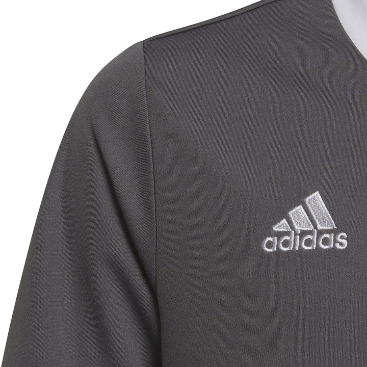 Koszulka piłkarska dziecięca adidas Entrada 22 szara H57499 | VUX.pl