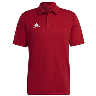 Koszulka polo męska adidas Entrada 22 czerwona krótki rękaw | VUX.pl