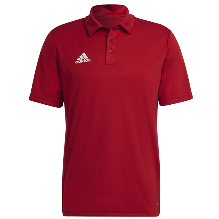 Koszulka polo męska adidas Entrada 22 czerwona krótki rękaw | VUX.pl