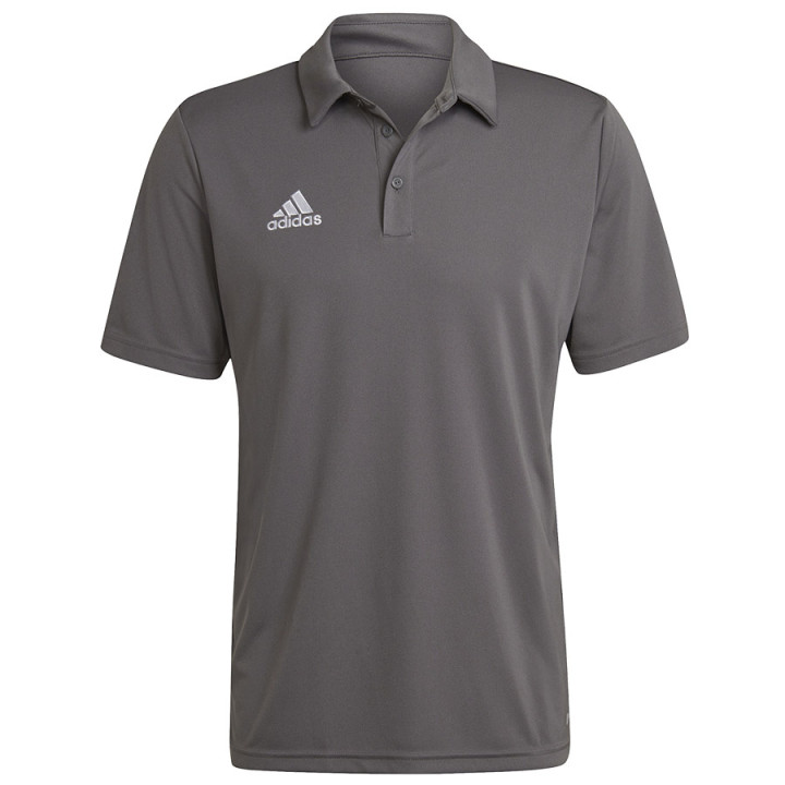 Koszulka polo męska adidas Entrada 22 poliestrowa szara | VUX.pl