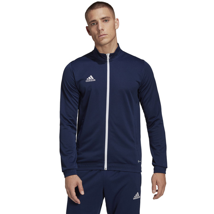 Bluza dresowa rozpinana męska adidas Entrada 22 granatowa | VUX.pl