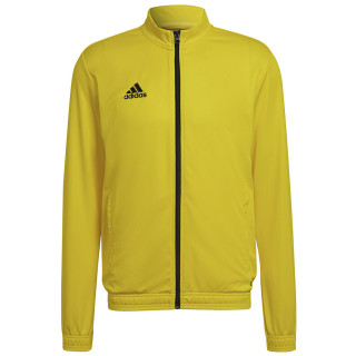 Bluza piłkarska rozpinana męska adidas Entrada 22 żółta | VUX.pl