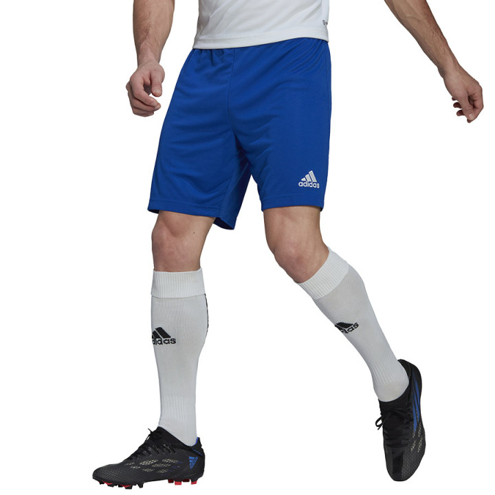 Spodenki piłkarskie męskie adidas Entrada 22 niebieskie | VUX.pl