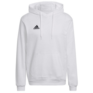 Bluza z kapturem bawełniana męska adidas Entrada 22 biała | VUX.pl