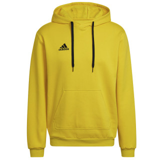 Bluza bawełniana z kapturem męska adidas Entrada 22 żółta | VUX.pl