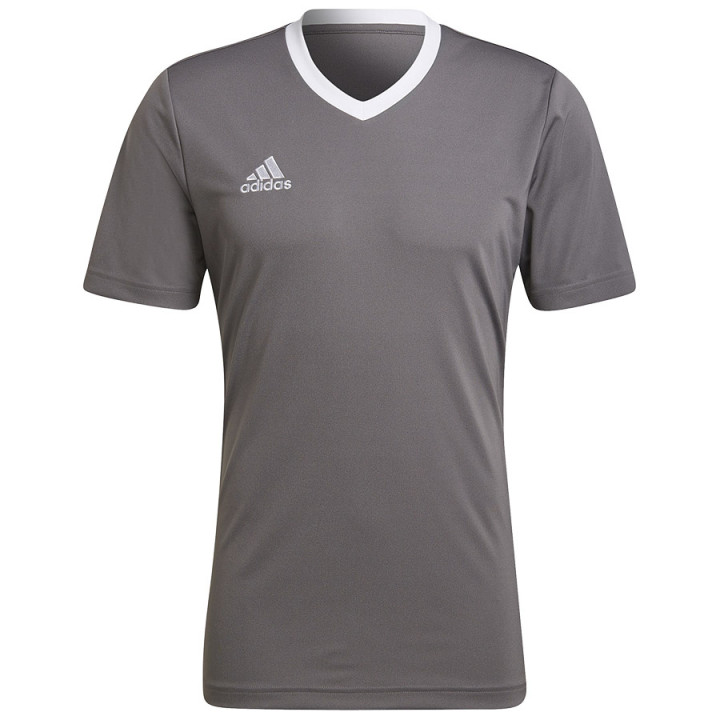 Koszulka piłkarska junior adidas Entrada 22 szara HE1574 | VUX.pl