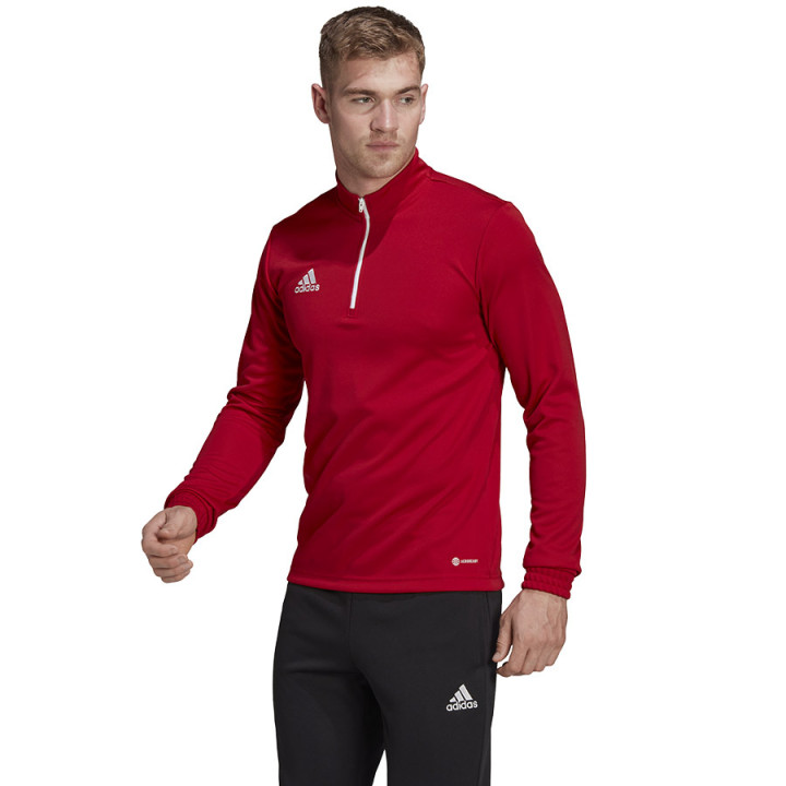 Bluza treningowa męska adidas Entrada 22 czerwona H57556 | VUX.pl