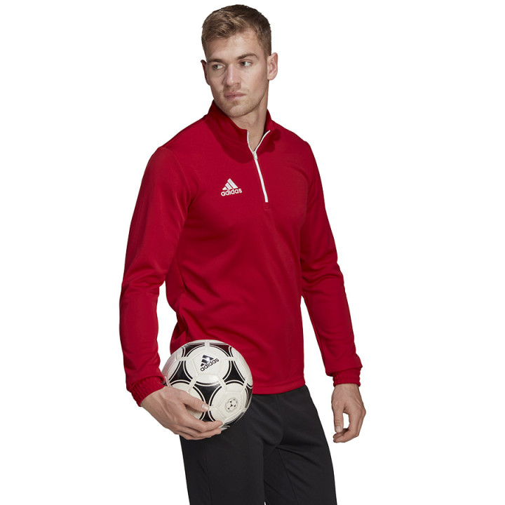 Bluza treningowa męska adidas Entrada 22 czerwona H57556 | VUX.pl