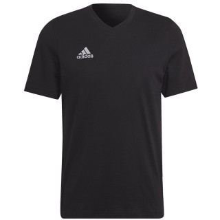 Koszulka bawełniana męska adidas Entrada 22 czarna HC0448 | VUX.pl