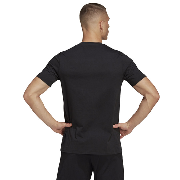 Koszulka bawełniana męska adidas Entrada 22 czarna HC0448 | VUX.pl
