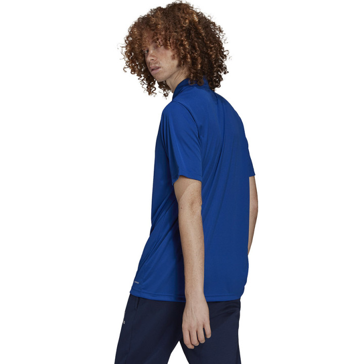 Koszulka polo męska adidas Entrada 22 krótki rękaw niebieska | VUX.pl