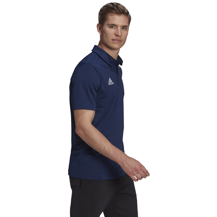 Koszulka polo męska adidas Entrada 22 granatowa krótki rękaw | VUX.pl