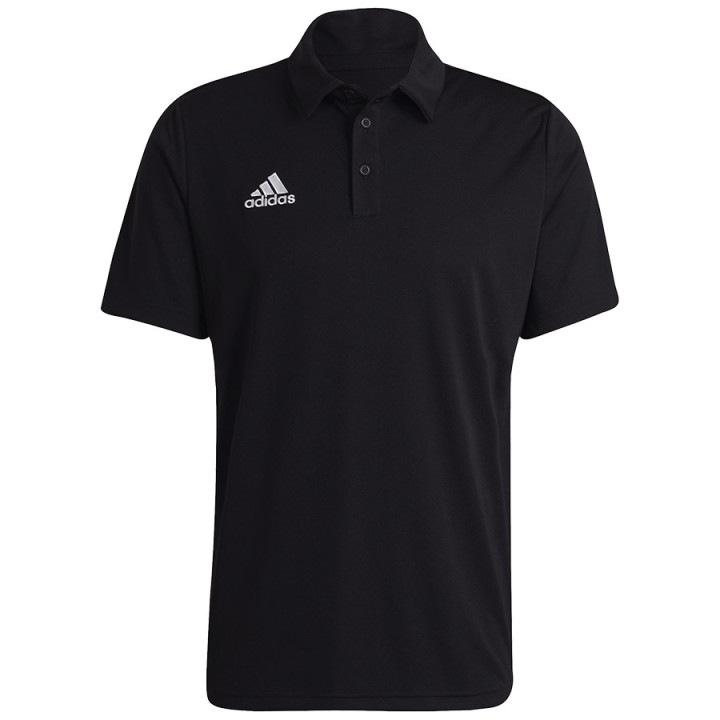 Koszulka polo adidas Entrada 22 krótki rękaw czarna HB5328 | VUX.pl