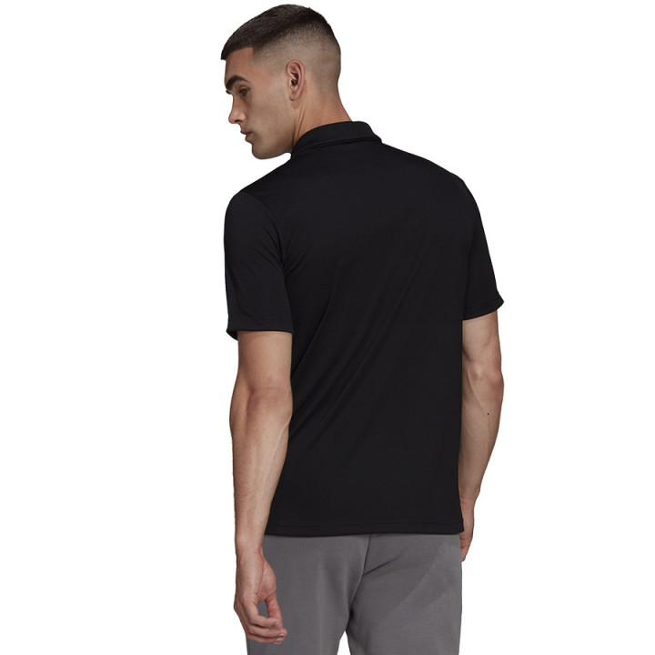 Koszulka polo adidas Entrada 22 krótki rękaw czarna HB5328 | VUX.pl