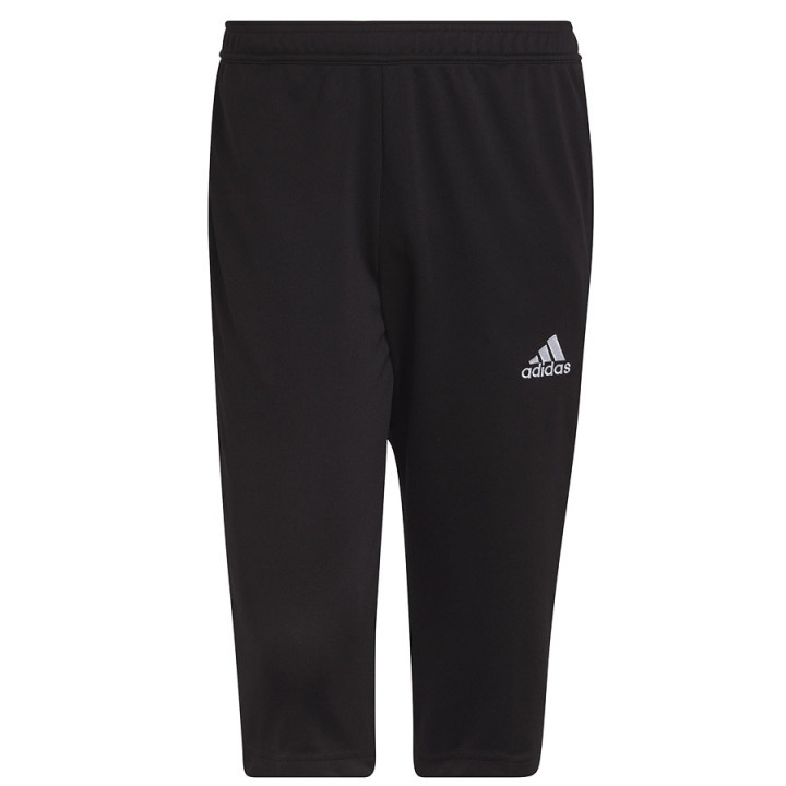 Spodnie piłkarskie 3/4 męskie adidas Entrada 22 czarne HB0576 | VUX.pl