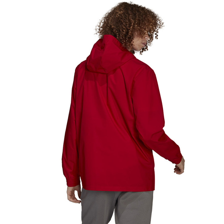 Kurtka wiatroszczelna męska adidas Entrada 22 czerwona HG6299 | VUX.pl