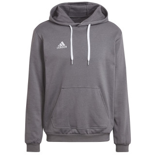 Bluza bawełniana z kapturem męska adidas Entrada 22 szara | VUX.pl