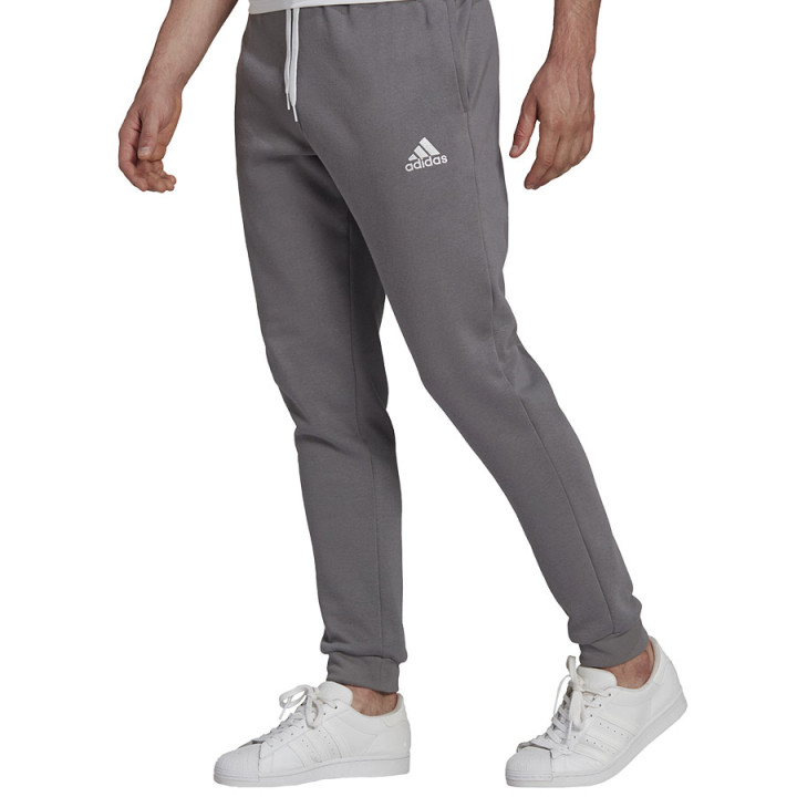Spodnie dresowe bawełniane męskie adidas ENTRADA 22 szare | VUX.pl